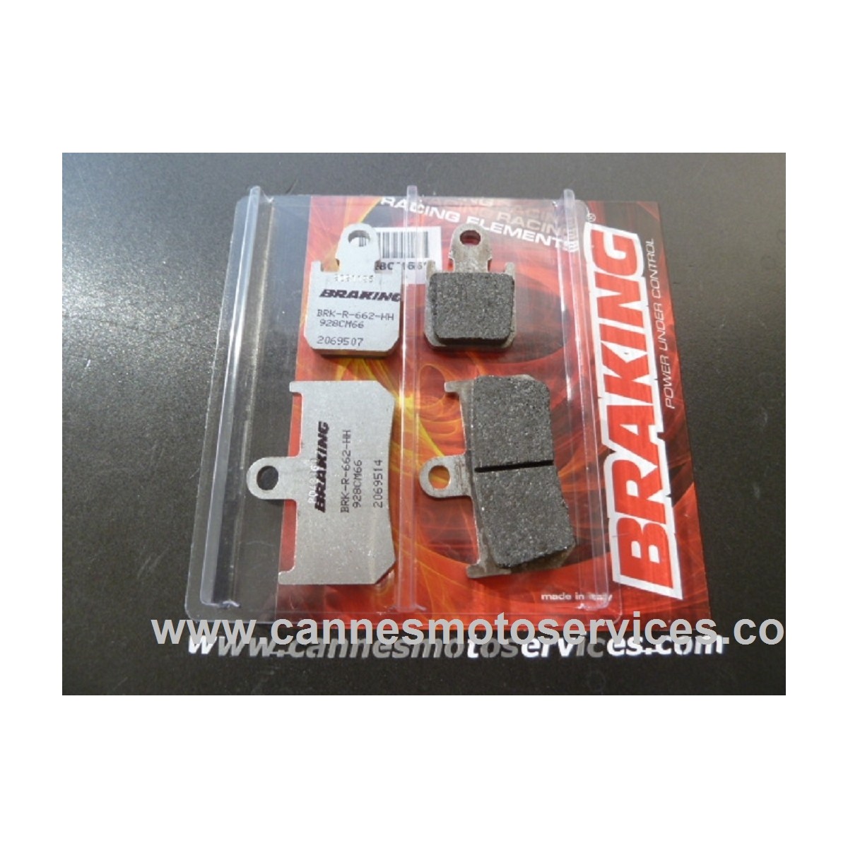 PLAQUETTES DE FREIN BRAKING  VMAX 1700