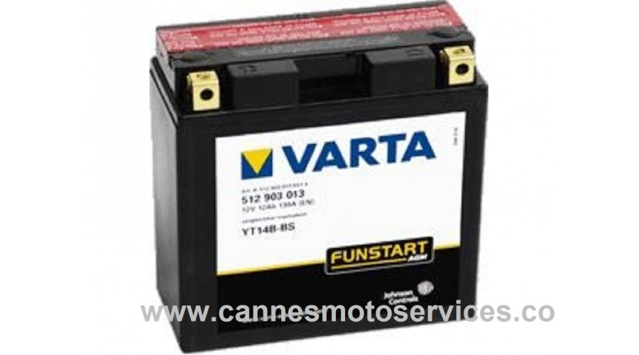 BATTERIE YT14B-BS VARTA