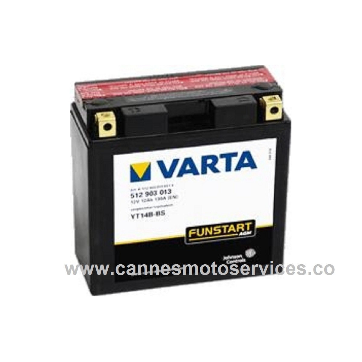 BATTERIE YT14B-BS VARTA