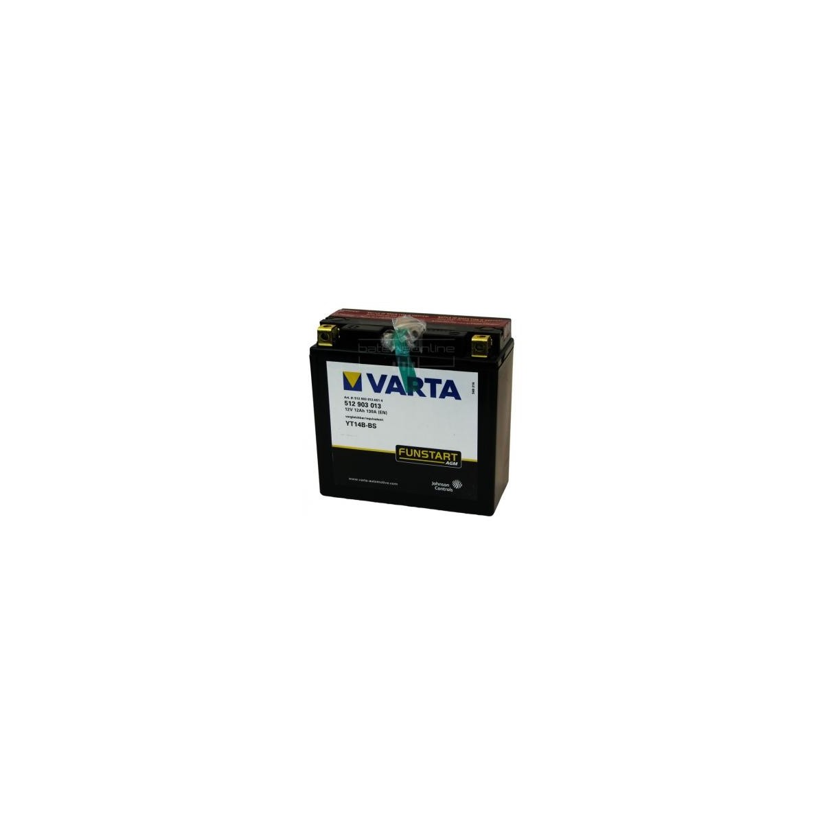 BATTERIE YT14B-BS VARTA                 