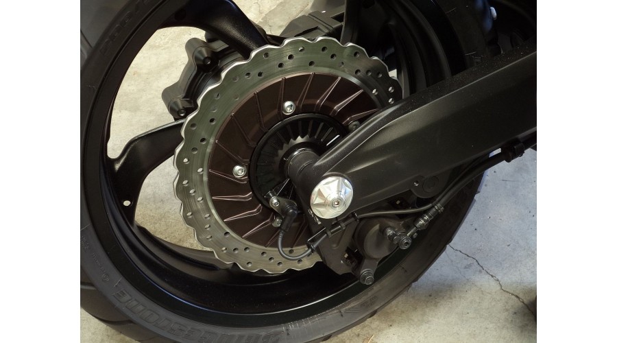 CACHE AXE ROUE NOIRE ARRIERE OTEC VMAX 1700