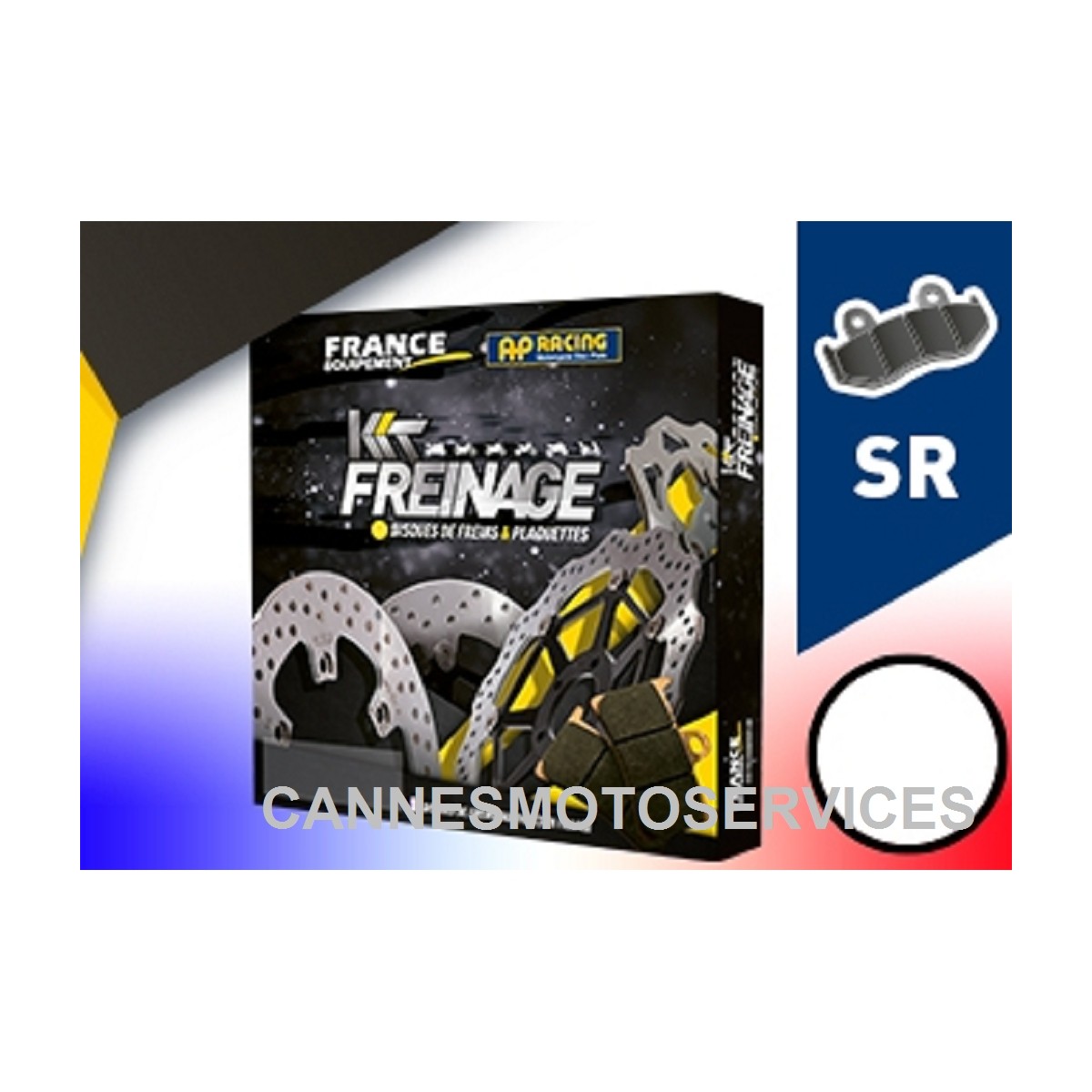 KIT FREINAGE ARRIERE VMAX 1200 85/03